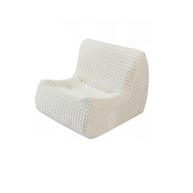 Modern Minimalist Fabric Sponge Accent Compressed Sofa - Space-Saving Lounge Chair For Living Room Cuvalon