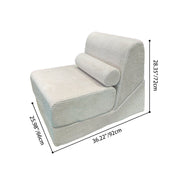 Modern Modular Corduroy Compressed Sofa - Vacuum Compressed Convertible Lounge Chair For Living Room Cuvalon