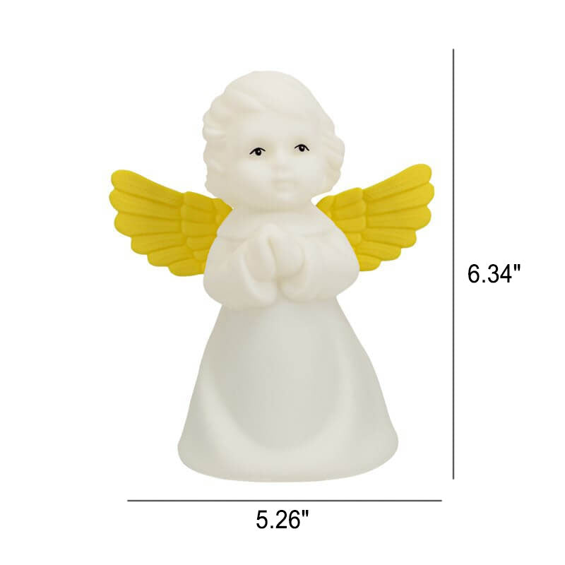 Creative Angel Silicone LED Color Changing Kids Night Light Table Lamp Cuvalon