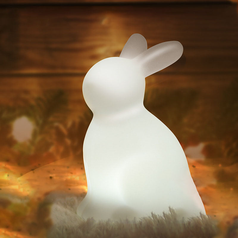 Contemporary Creative Rabbit PE LED Table Lamp For Bedroom Cuvalon
