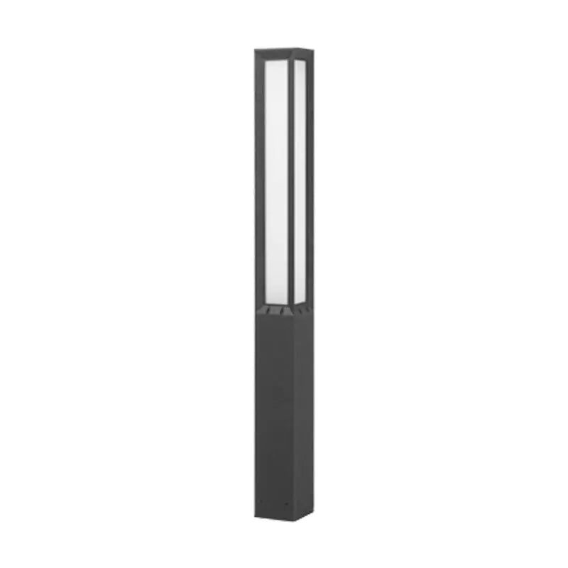 Modern Minimalist Waterproof Rectangle Galvanized Steel Acrylic LED Outdoor Light For Garden Cuvalon
