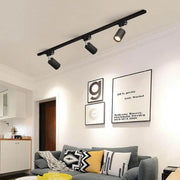 Modern Tubular Track Lighting 3/4/5 Light LED Flush Mount Lighting Cuvalon