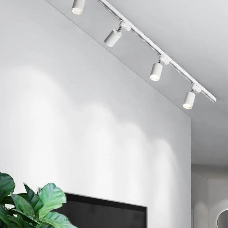 Modern Tubular Track Lighting 3/4/5 Light LED Flush Mount Lighting Cuvalon
