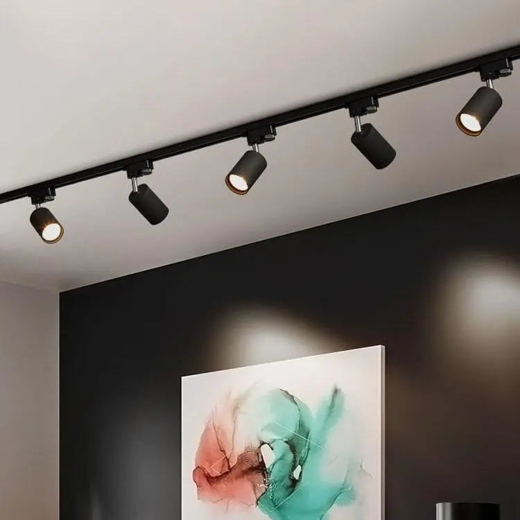 Modern Tubular Track Lighting 3/4/5 Light LED Flush Mount Lighting Cuvalon