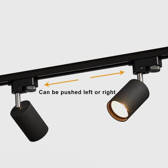 Modern Tubular Track Lighting 3/4/5 Light LED Flush Mount Lighting Cuvalon