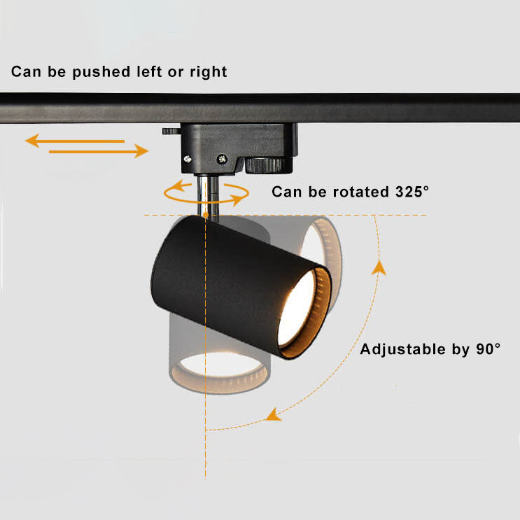 Modern Tubular Track Lighting 3/4/5 Light LED Flush Mount Lighting Cuvalon