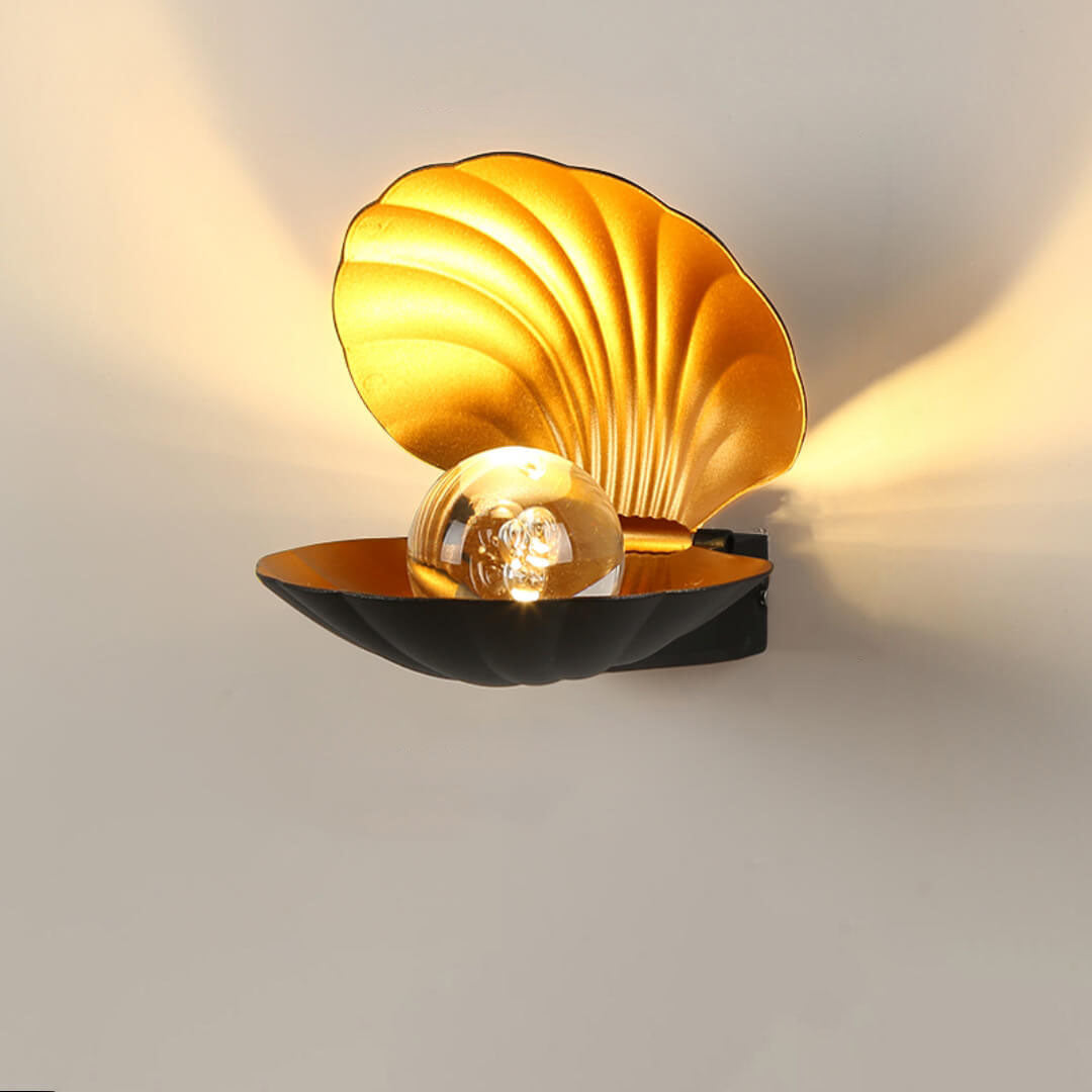 Outdoor Waterproof Creative Shell Aluminum LED Wall Sconce Lamp Cuvalon