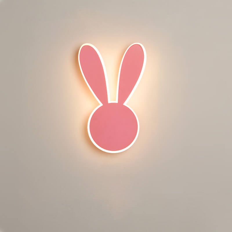 Cartoon Creative Mouse Rabbit LED Wall Sconce Lamp Cuvalon