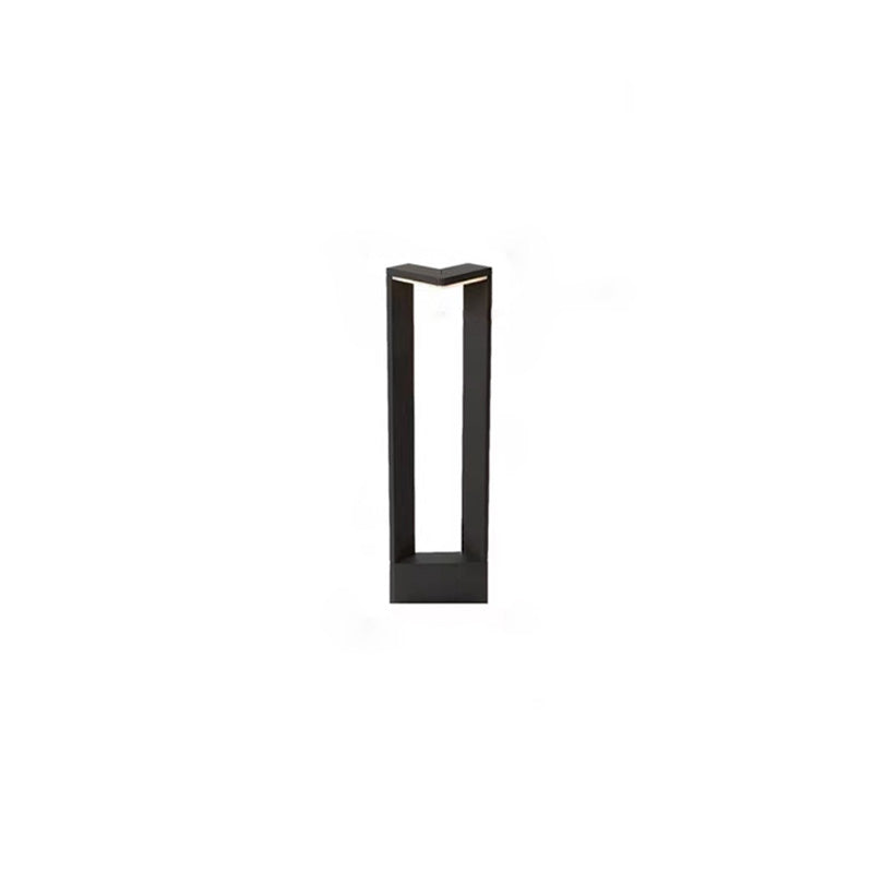 Modern Minimalist Waterproof Rectangular Aluminium Acrylic LED Landscape Lighting Outdoor Light For Outdoor Patio Cuvalon