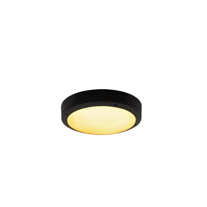 Outdoor Simple Round Octagon Aluminum Waterproof LED Flush Mount Ceiling Light Cuvalon