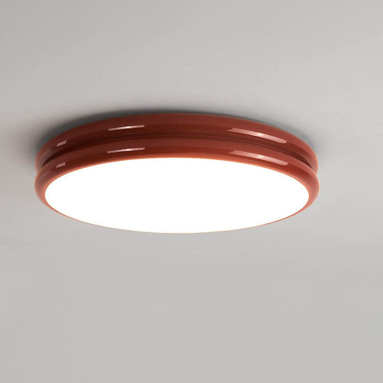 Modern Eye Care Children's Wrought Iron Round LED Flush Mount Lighting Cuvalon