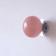 Modern Vintage Minimalist Iron Glass Round Head 1-Light Wall Sconce Lamp Cuvalon