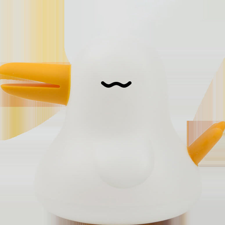 Cartoon Kiwi Bird Silicone Rechargeable Timer Dimmable LED Decorative Table Lamp Cuvalon
