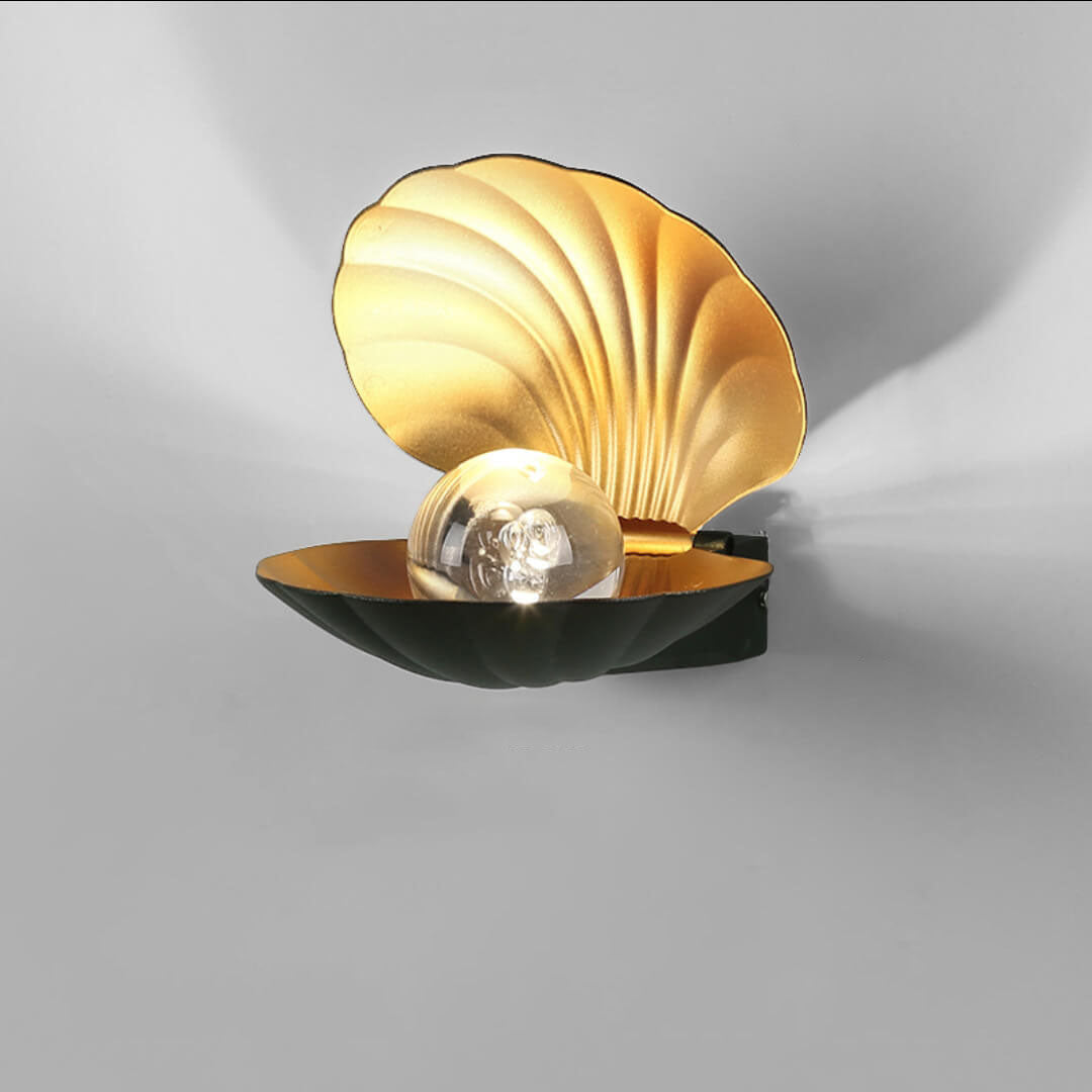 Outdoor Waterproof Creative Shell Aluminum LED Wall Sconce Lamp Cuvalon