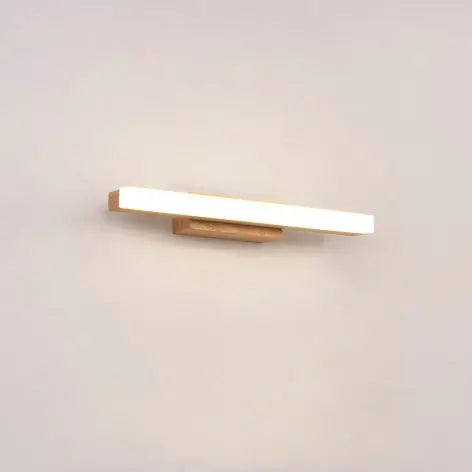 Nordic Minimalist Wooden Long Strip Vanity Light LED Wall Sconce Lamp Cuvalon