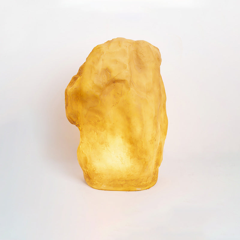 Contemporary Creative Resin Imitation Mountain LED Lawn Landscape Light For Outdoor Patio Cuvalon