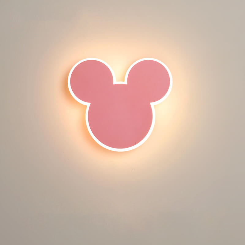 Cartoon Creative Mouse Rabbit LED Wall Sconce Lamp Cuvalon