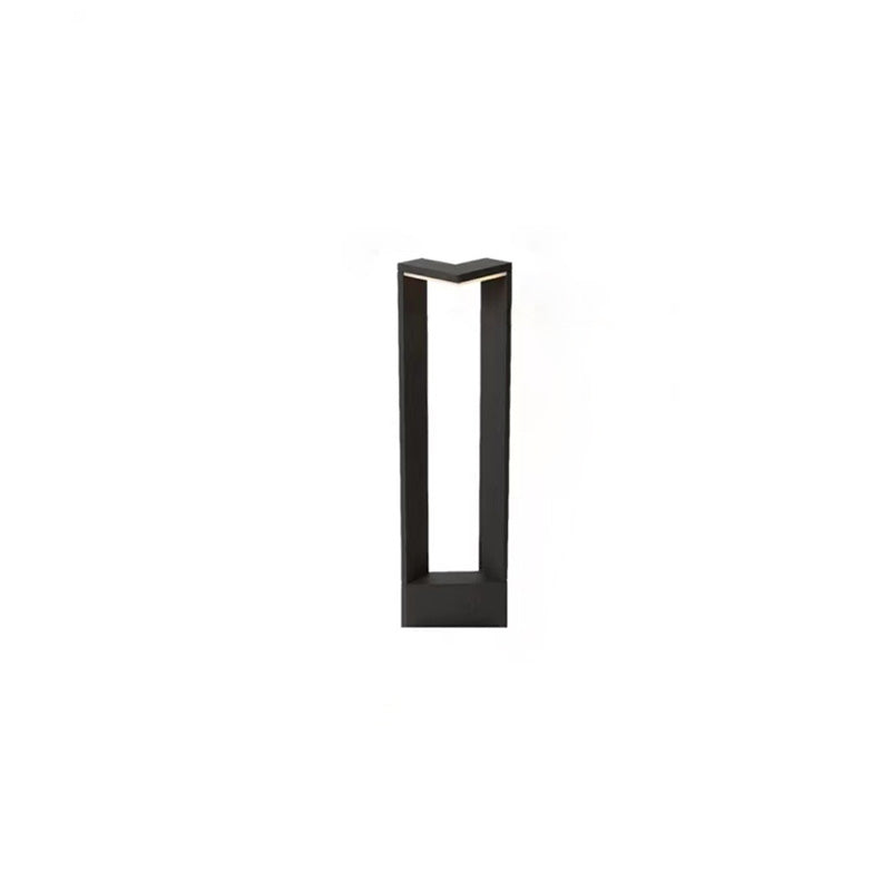 Modern Minimalist Waterproof Rectangular Aluminium Acrylic LED Landscape Lighting Outdoor Light For Outdoor Patio Cuvalon