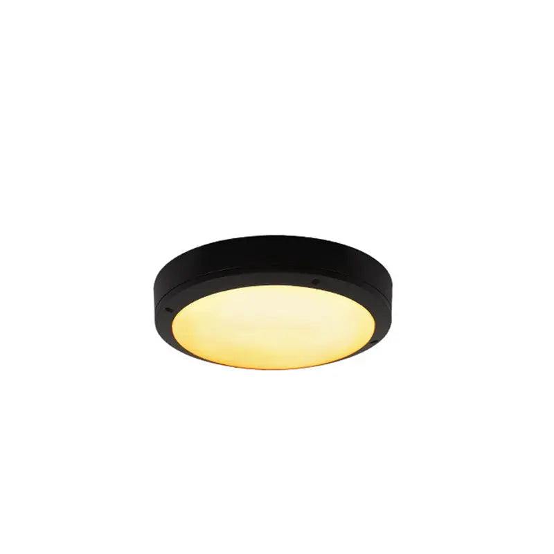 Outdoor Simple Round Octagon Aluminum Waterproof LED Flush Mount Ceiling Light Cuvalon