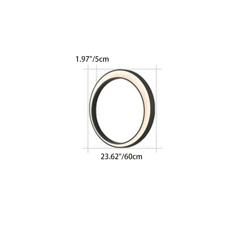 Modern Minimalist Crescent Circle Stainless Steel PC Waterproof LED Wall Sconce Lamp For Outdoor Patio Cuvalon