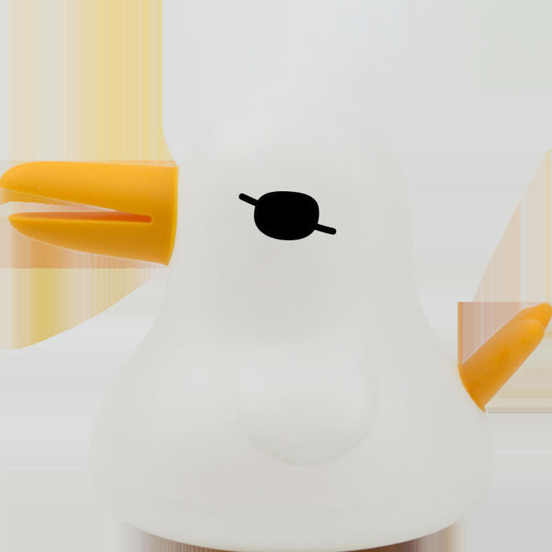 Cartoon Kiwi Bird Silicone Rechargeable Timer Dimmable LED Decorative Table Lamp Cuvalon