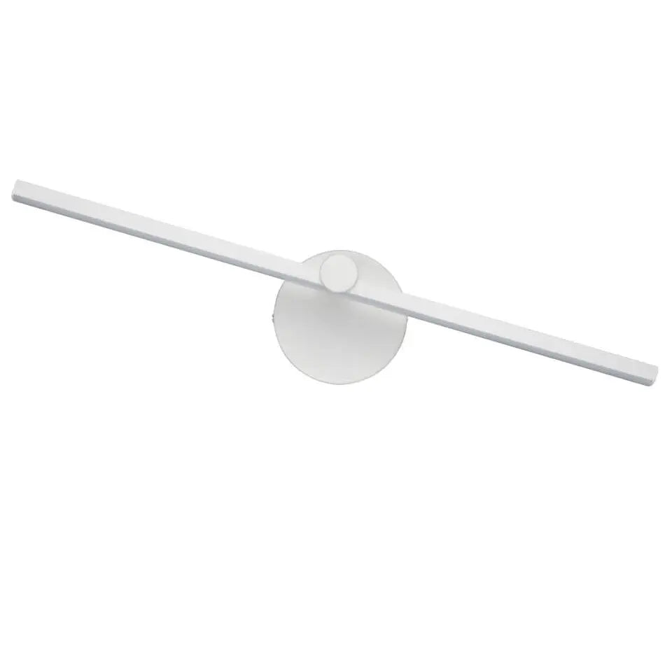 Nordic Minimalist Aluminum Long Bar Switch LED Mirror Wall Sconce Lamp Cuvalon
