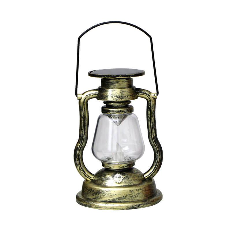 Solar Retro Kerosene Lamp Horse Lamp LED Outdoor Garden Patio Decoration Portable Flame Candle Light Cuvalon