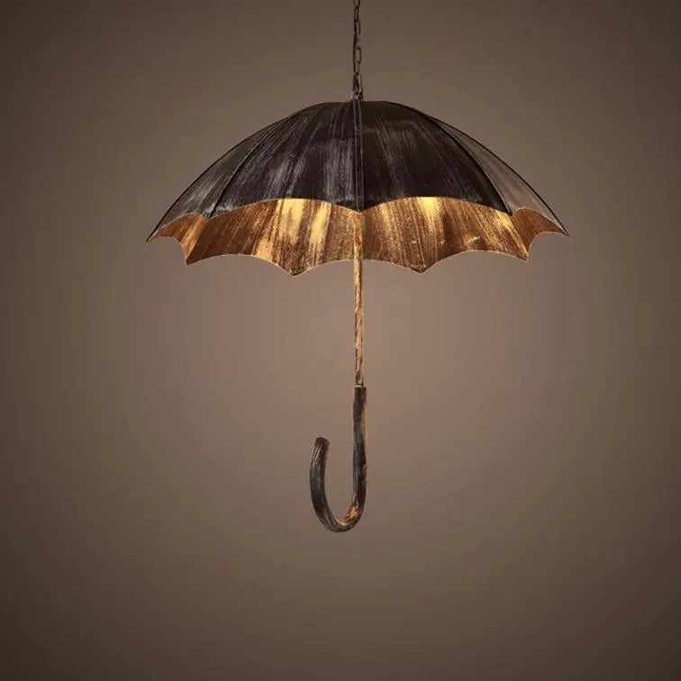 Retro Industrial 5-Light Umbrella Chandeliers Cuvalon