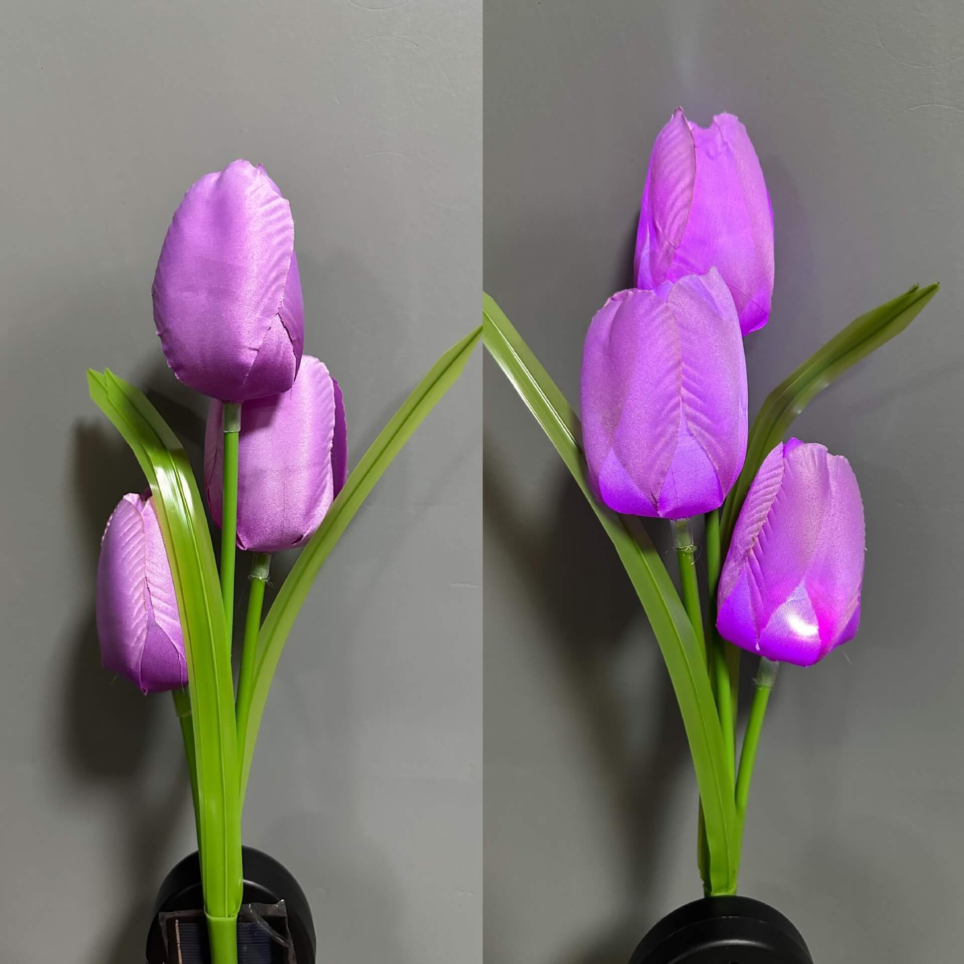 Outdoor Solar Tulip LED Waterproof Lawn Ground Decorative Insert Landscape Light Cuvalon