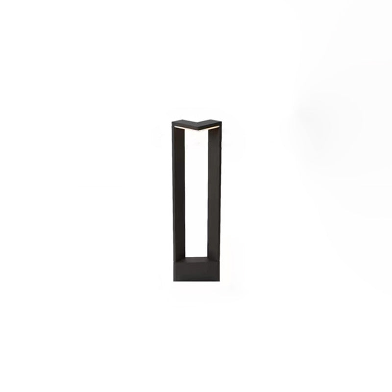 Modern Minimalist Waterproof Rectangular Aluminium Acrylic LED Landscape Lighting Outdoor Light For Outdoor Patio Cuvalon