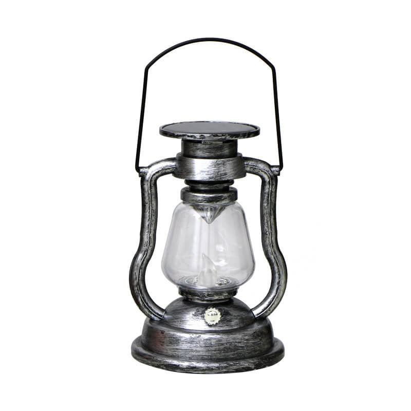 Solar Retro Kerosene Lamp Horse Lamp LED Outdoor Garden Patio Decoration Portable Flame Candle Light Cuvalon