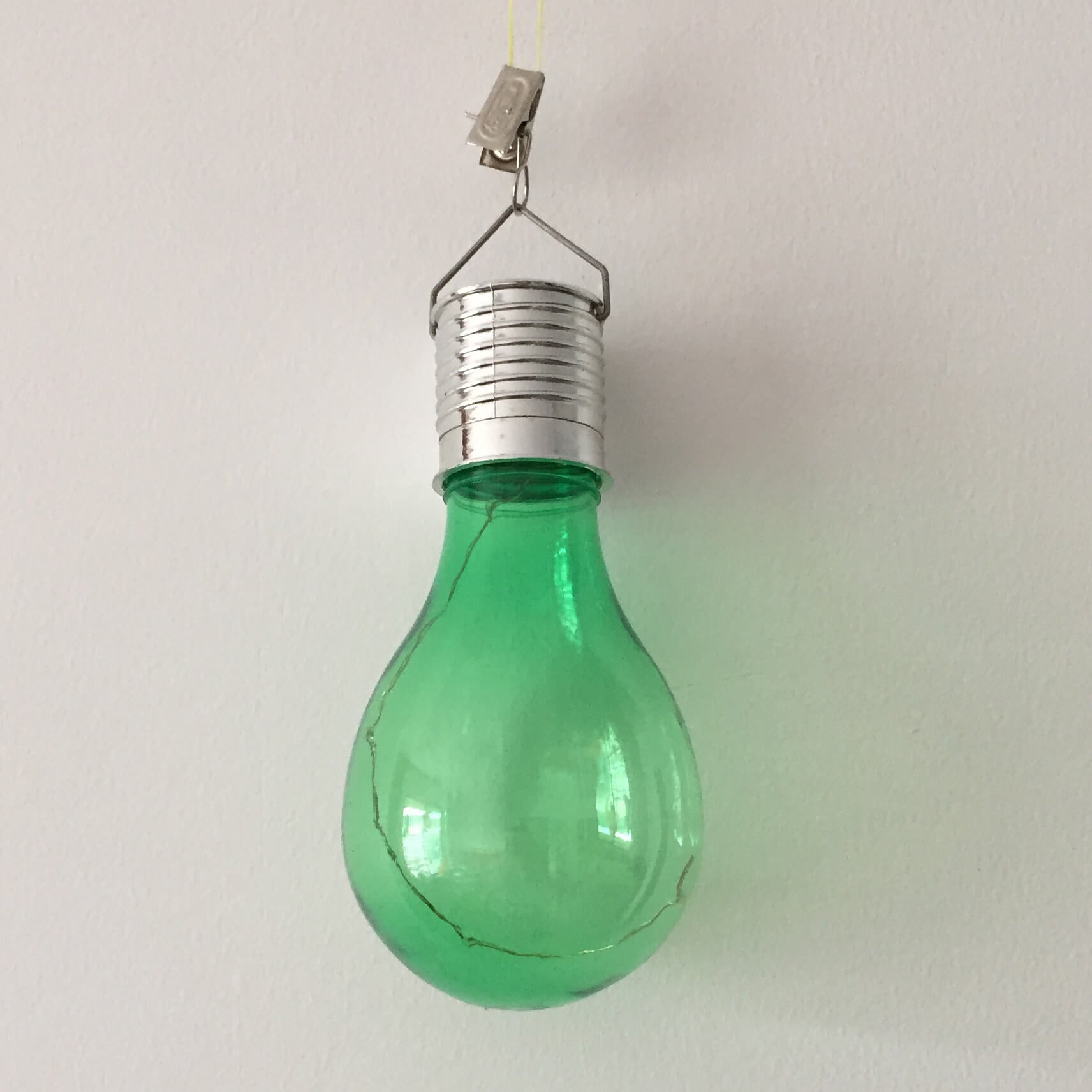 Creative Color Bulbs Plastic Solar LED Outdoor Hanging Light Cuvalon