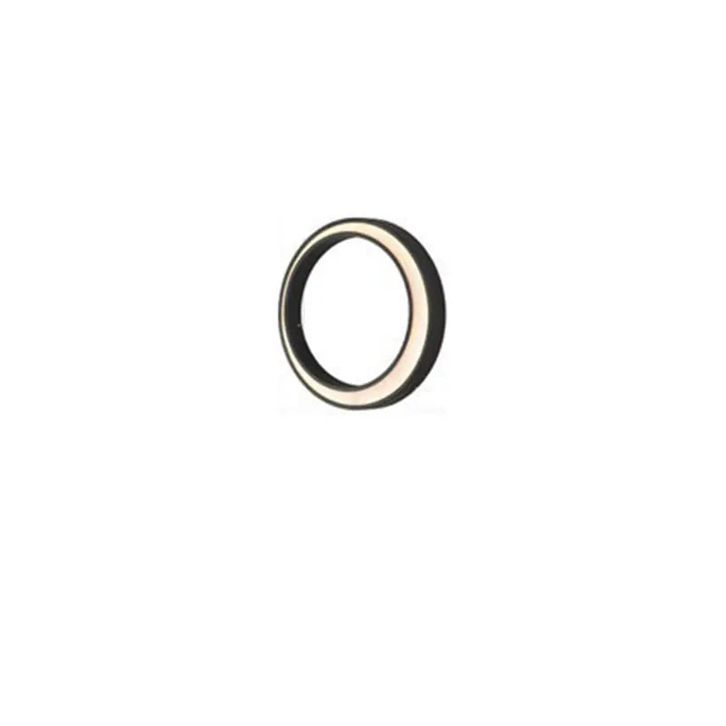 Modern Minimalist Crescent Circle Stainless Steel PC Waterproof LED Wall Sconce Lamp For Outdoor Patio Cuvalon