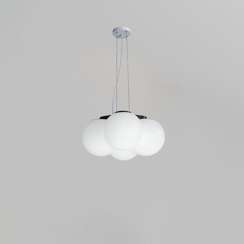 Modern Minimalist Flower Bubble LED Kids Flush Mount Ceiling Light Cuvalon