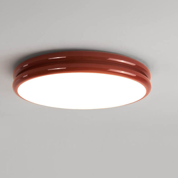 Modern Eye Care Children's Wrought Iron Round LED Flush Mount Lighting Cuvalon