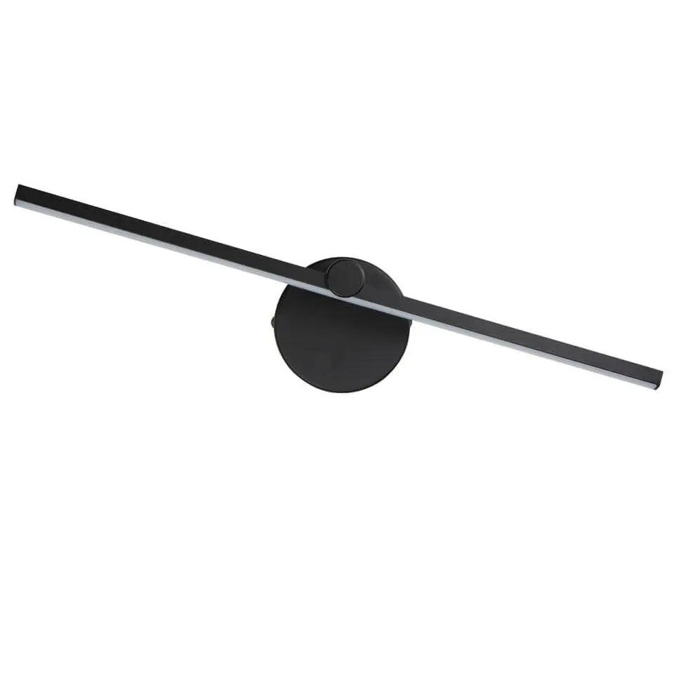 Nordic Minimalist Aluminum Long Bar Switch LED Mirror Wall Sconce Lamp Cuvalon