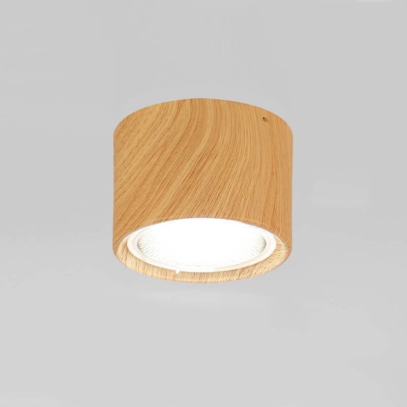 Nordic Cylinder Spotlight LED Flush Mount Ceiling Light Cuvalon