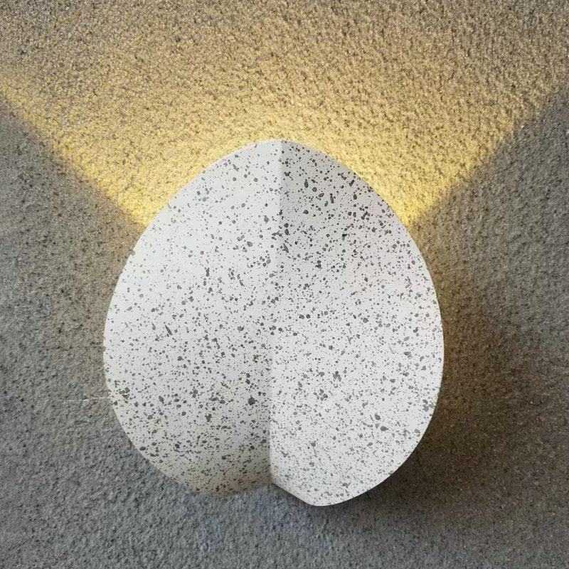 Contemporary Nordic Waterproof Aluminum Multishape Four-Leaf Clover Elliptical LED Wall Sconce Lamp For Outdoor Patio Cuvalon