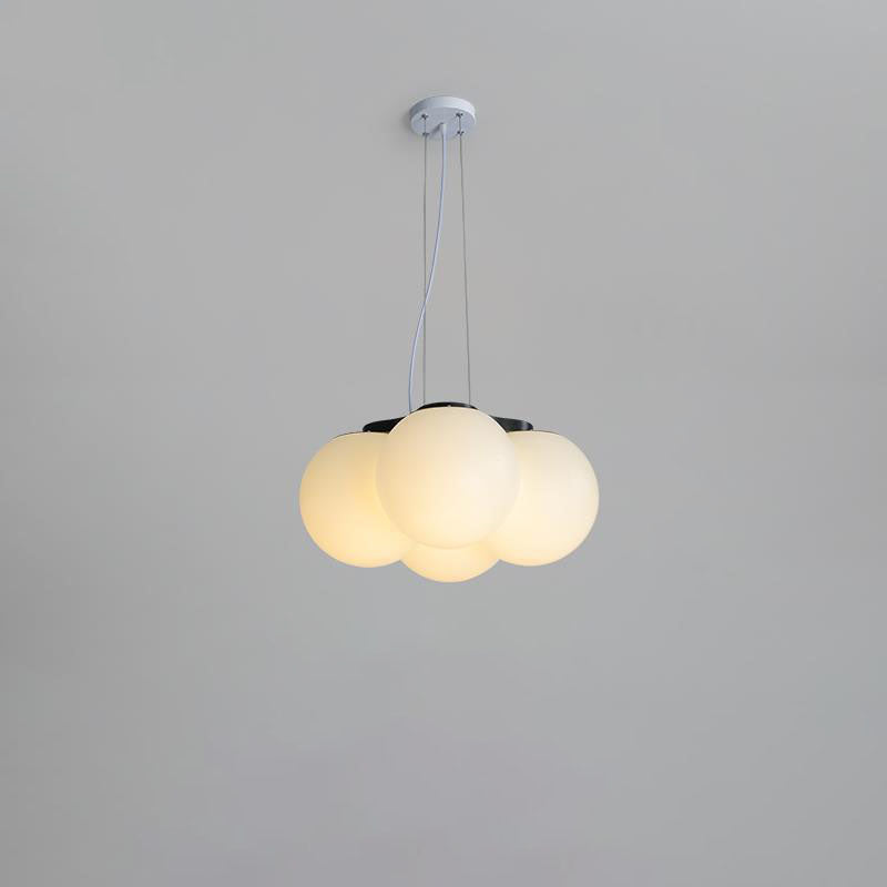 Modern Minimalist Flower Bubble LED Kids Flush Mount Ceiling Light Cuvalon