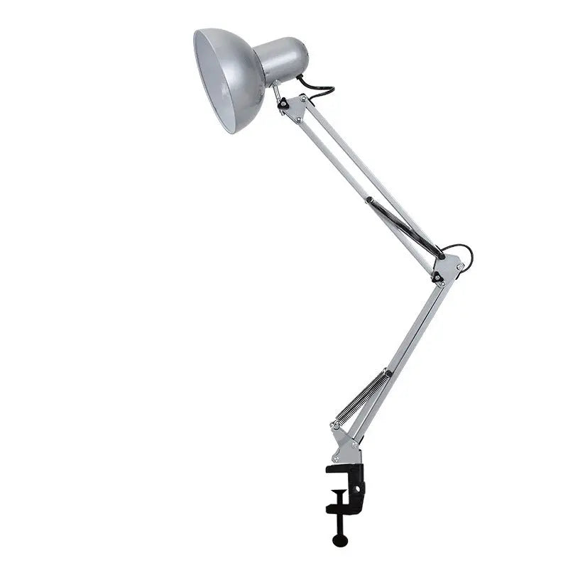 Modern Minimalist Retractable Long Arm Clip Iron ABS 1-Light Table Lamp For Bedroom Cuvalon