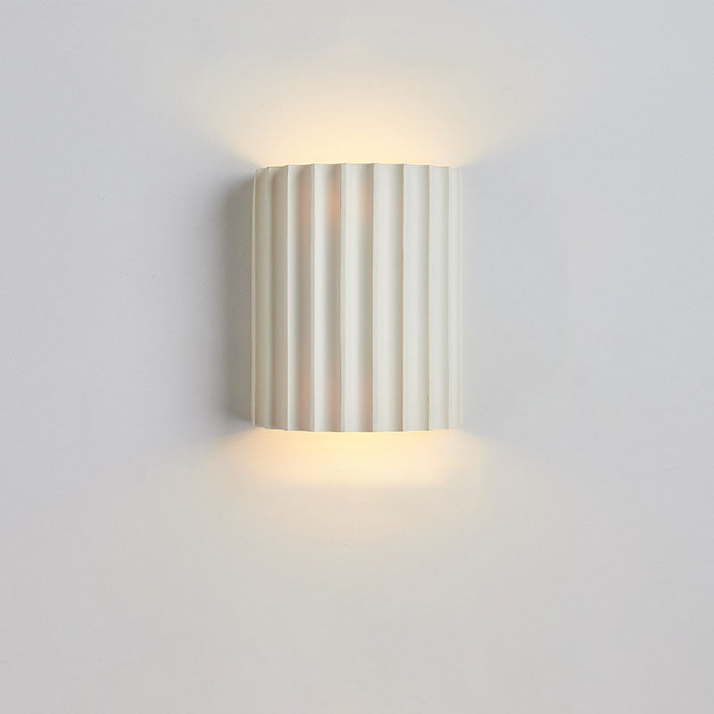 Contemporary Nordic Resin Tiles 2-Light Wall Sconce Lamp For Bedroom Cuvalon