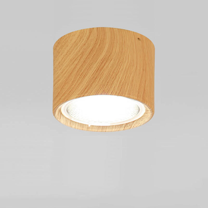 Nordic Cylinder Spotlight LED Flush Mount Ceiling Light Cuvalon