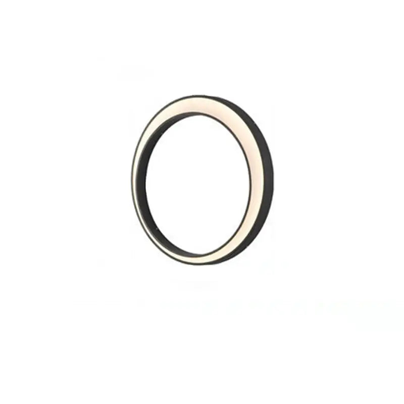 Modern Minimalist Crescent Circle Stainless Steel PC Waterproof LED Wall Sconce Lamp For Outdoor Patio Cuvalon