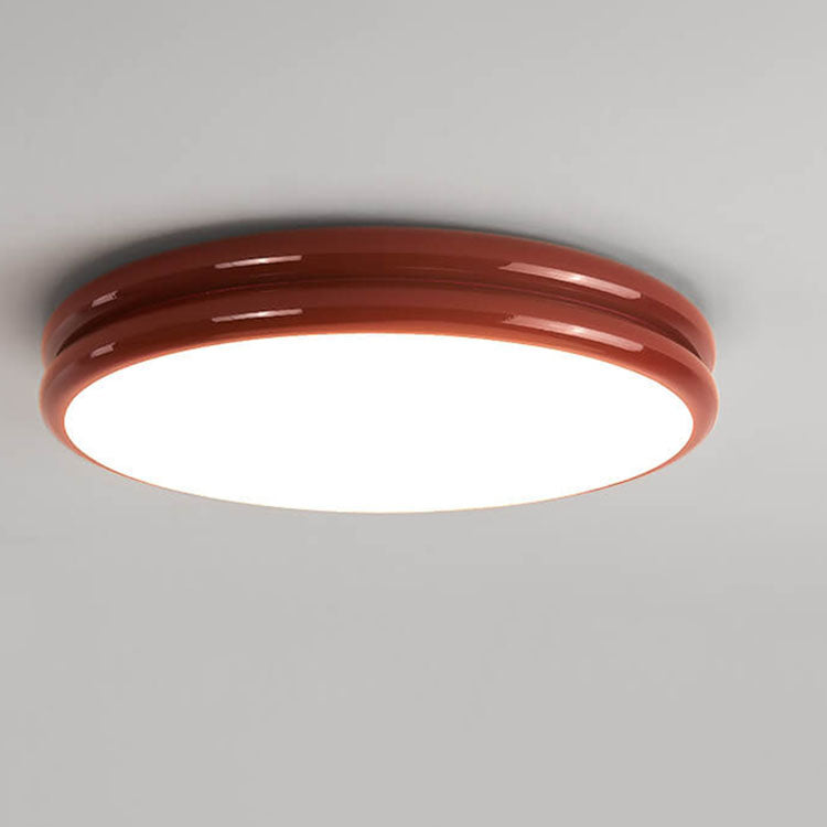 Modern Eye Care Children's Wrought Iron Round LED Flush Mount Lighting Cuvalon