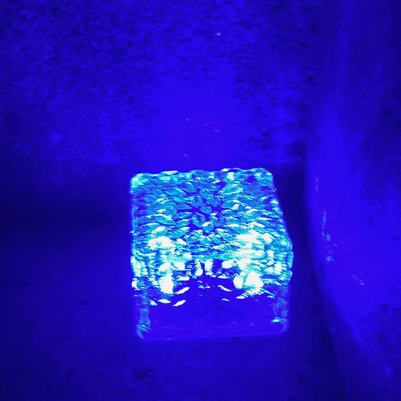 Modern Simplicity Solar ABS Plastic Ice Brick LED Outdoor Landscape Light For Outdoor Patio Cuvalon