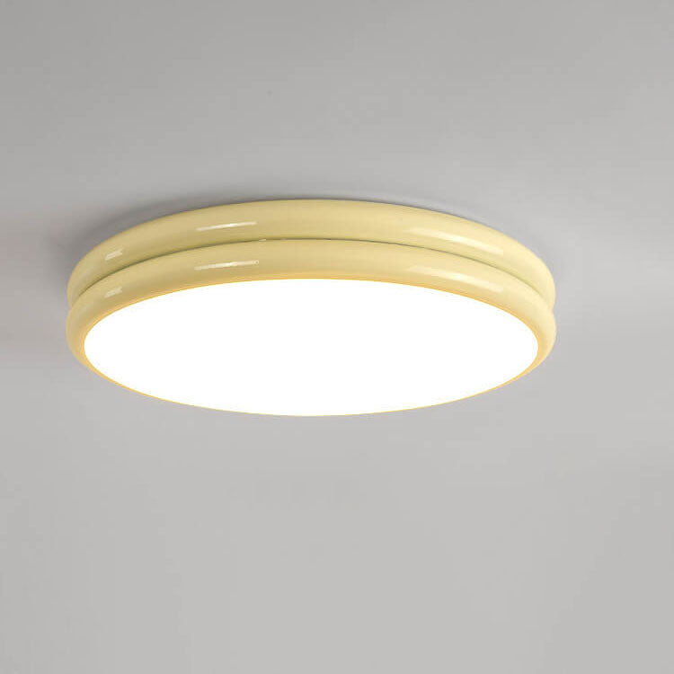 Modern Eye Care Children's Wrought Iron Round LED Flush Mount Lighting Cuvalon
