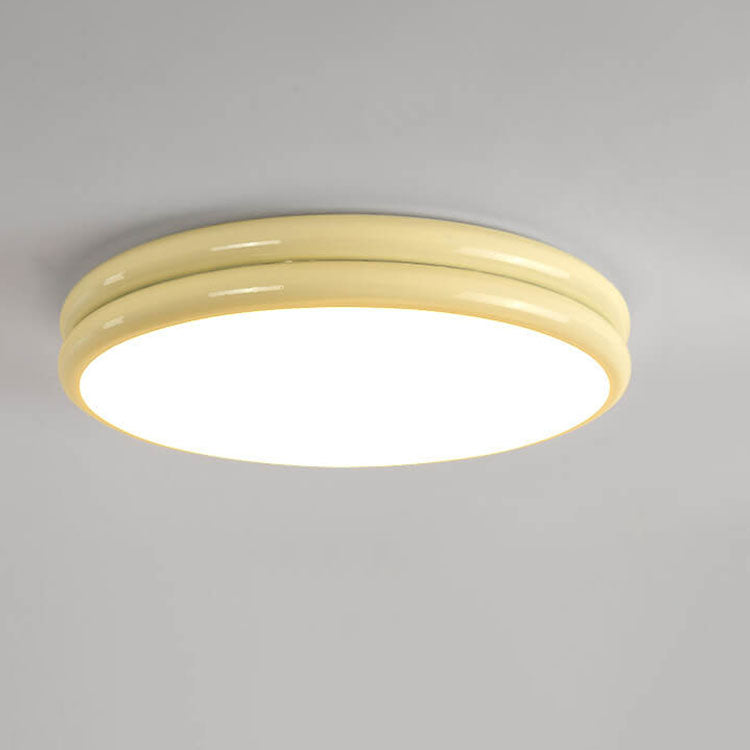 Modern Eye Care Children's Wrought Iron Round LED Flush Mount Lighting Cuvalon