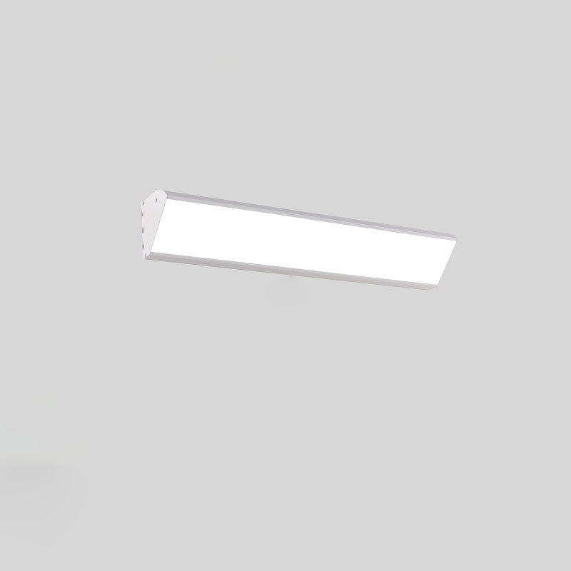 Contemporary Industrial Rectangular Aluminum PC Waterproof LED Wall Sconce Lamp For Outdoor Patio Cuvalon