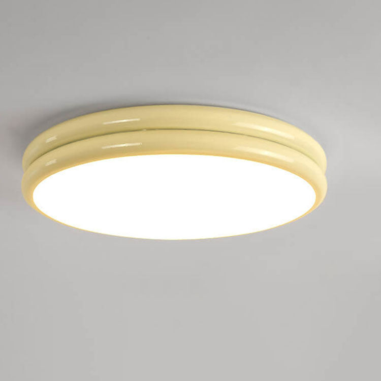 Modern Eye Care Children's Wrought Iron Round LED Flush Mount Lighting Cuvalon