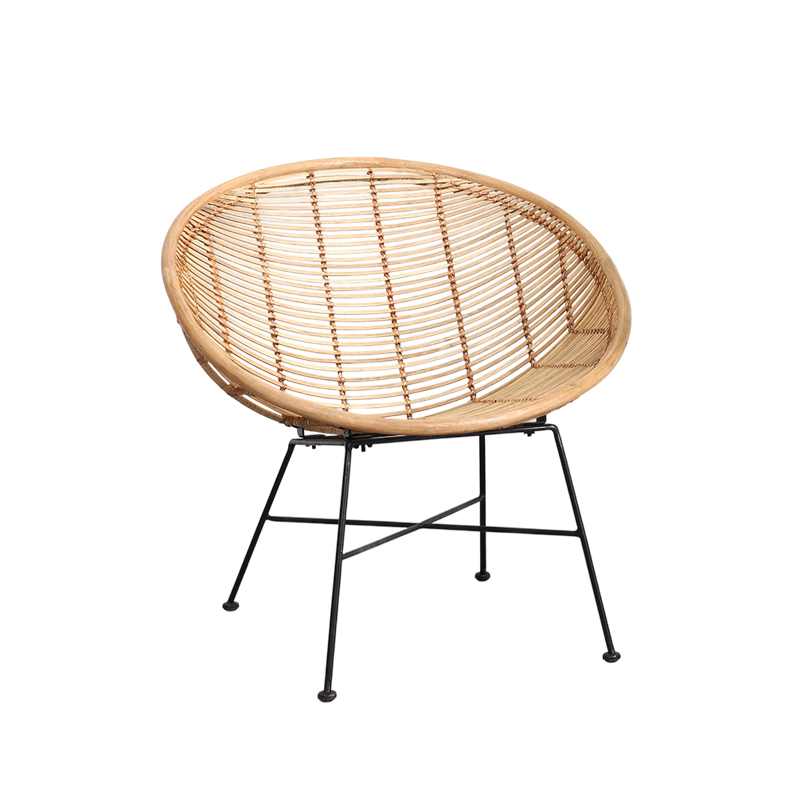 Circular Wrap-Around Rattan Chair - Ergonomic Comfort Hand-Woven & Breathable Chair For Garden Cuvalon